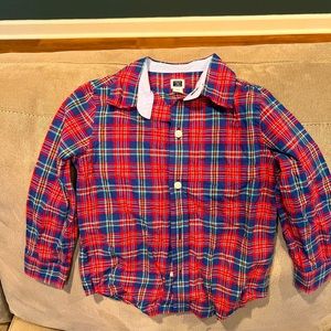 Janie and jack boys holiday shirt